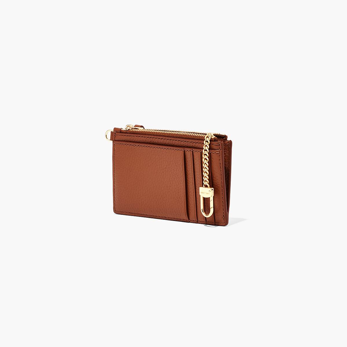 Marc Jacobs Leather Top Zip Wristlet Plånbok Dam Bruna | RMU-895743