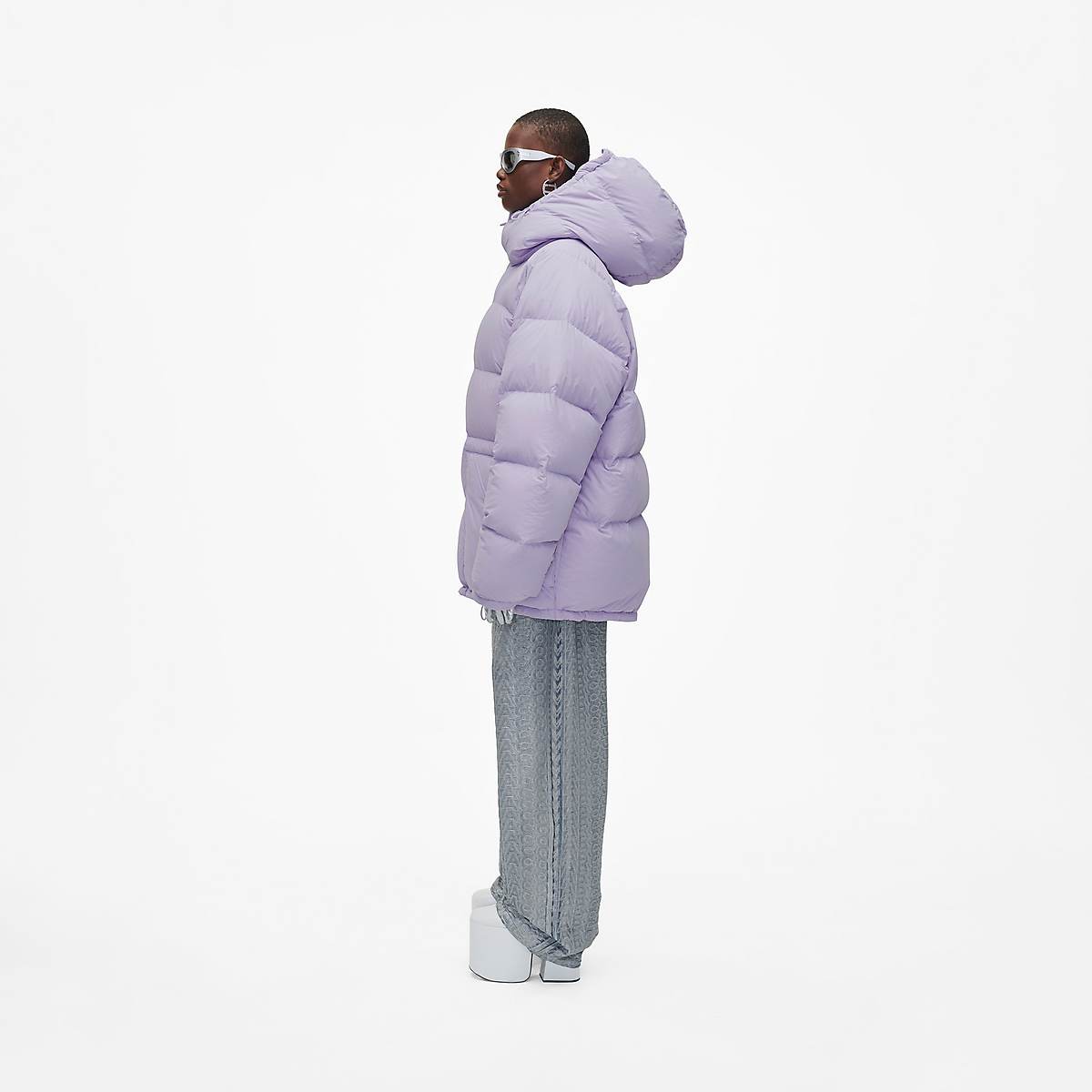 Marc Jacobs Long Puffer Jackor Dam Lavendel | EVF-283604