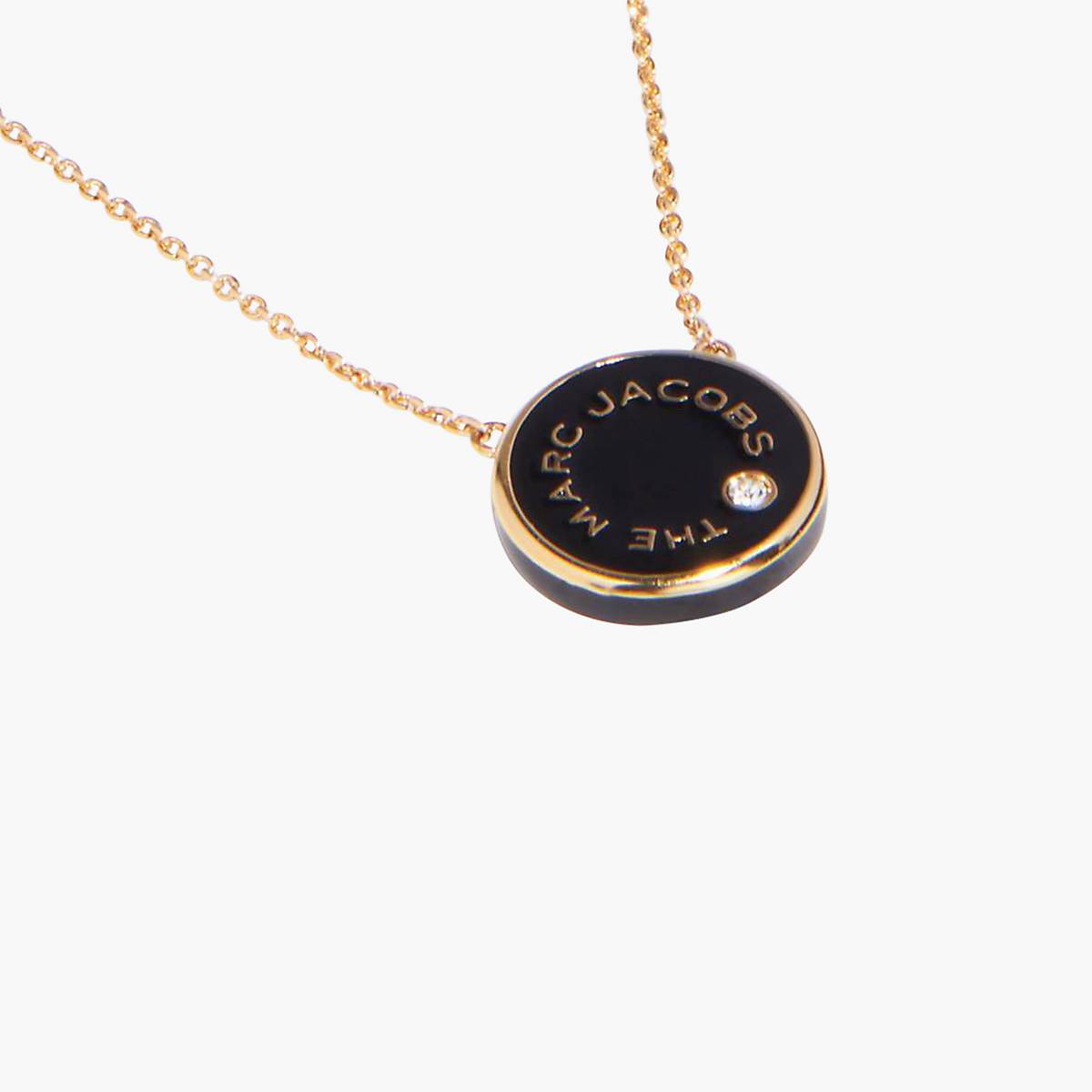 Marc Jacobs Medallion Pendant Halsband Dam Grädde Guld | ZCR-783150