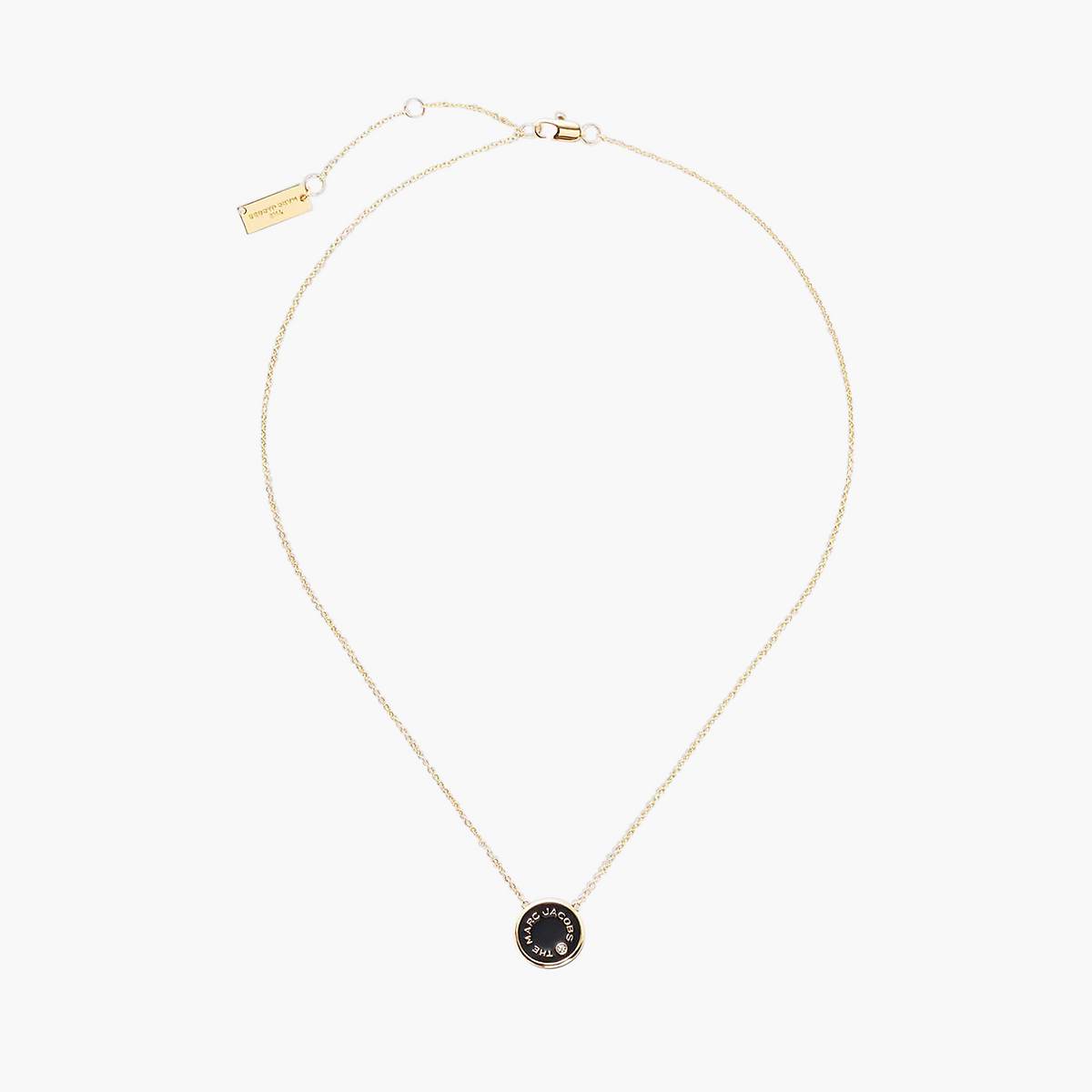 Marc Jacobs Medallion Pendant Halsband Dam Grädde Guld | ZCR-783150