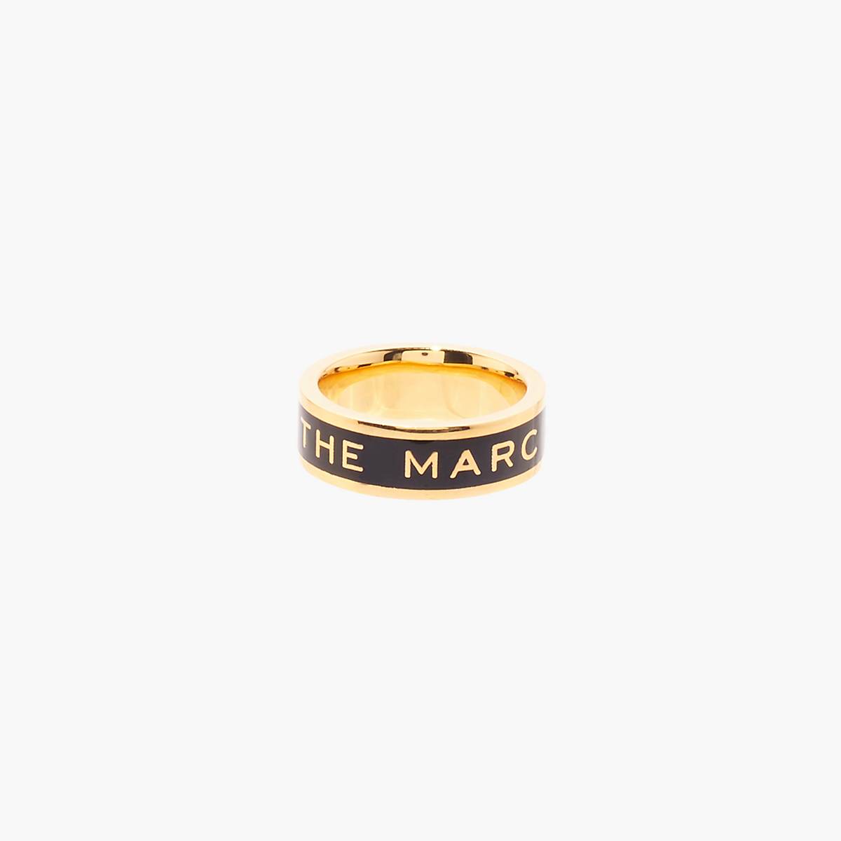 Marc Jacobs Medallion Ringar Dam Svarta Guld | KXT-578092