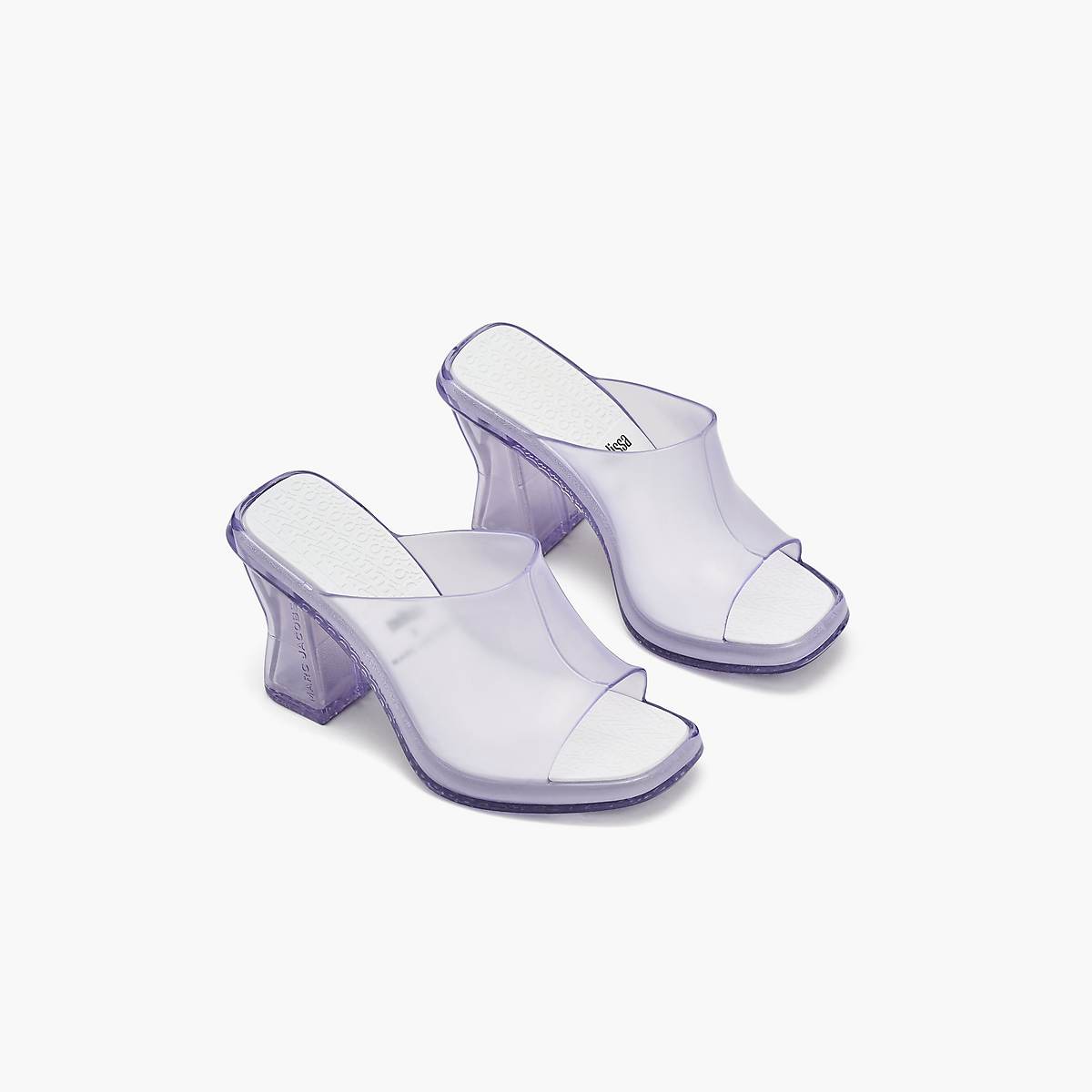 Marc Jacobs Melissa X Marc Jacobs Mule Höga Klackar Dam Clear | KAI-630172