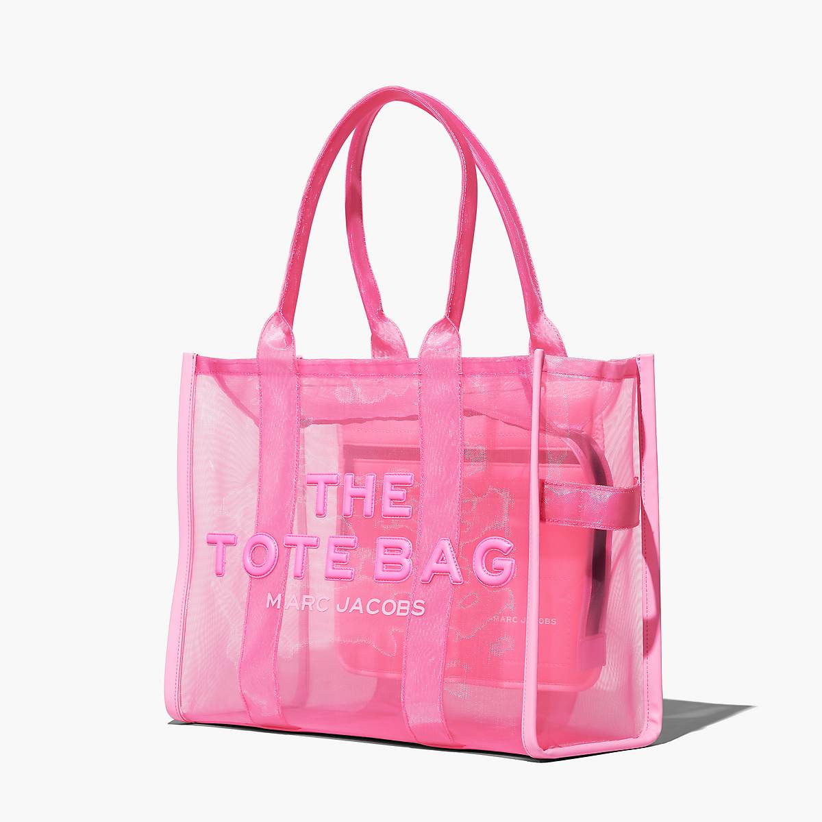 Marc Jacobs Mesh Large Toteväska Dam Rosa | VAP-357892