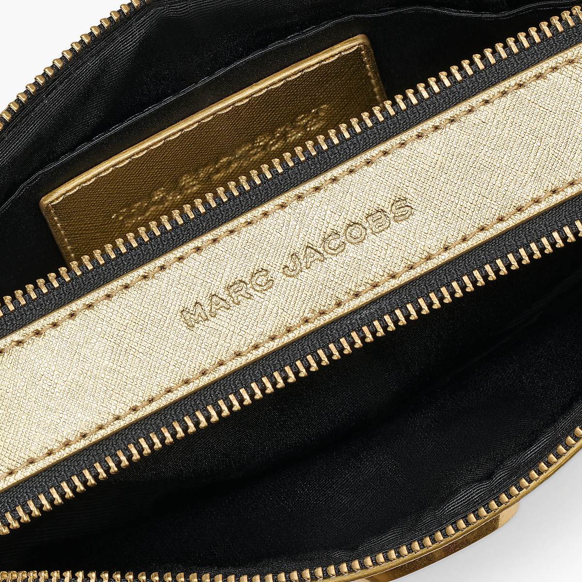 Marc Jacobs Metallic Snapshot Väska Dam Guld | DHN-789532