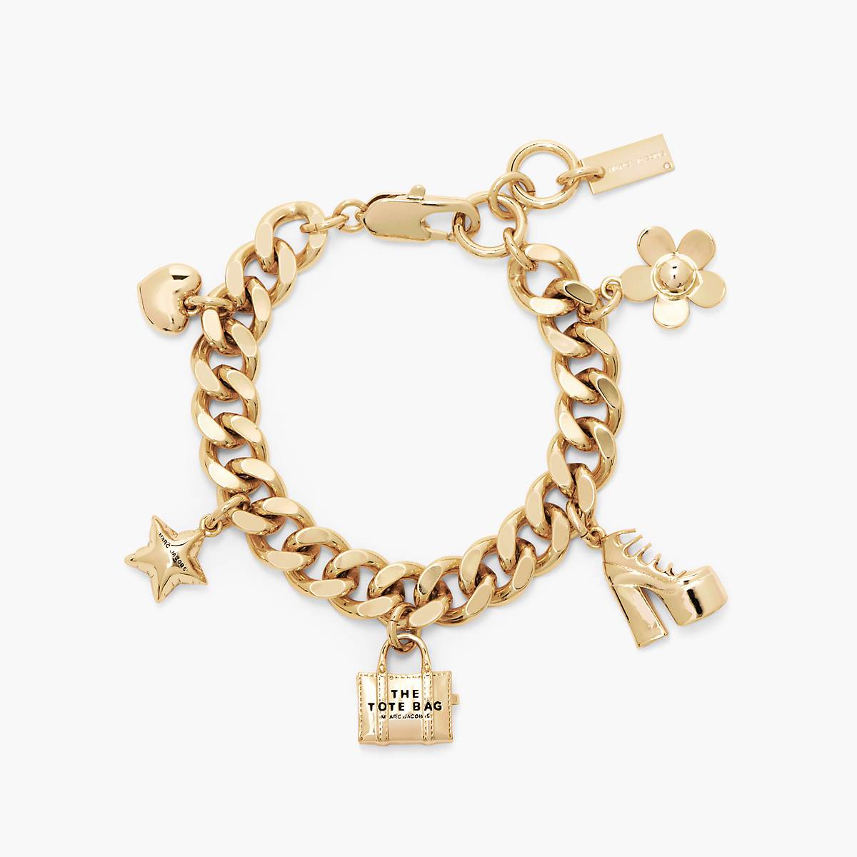 Marc Jacobs Mini Icon Charm Armband Dam Ljusguld | VHK-618275