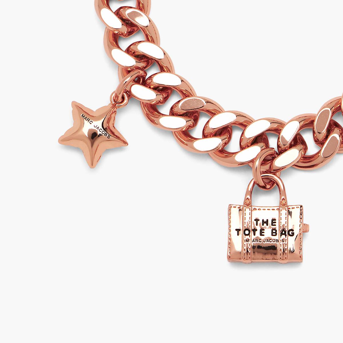 Marc Jacobs Mini Icon Charm Armband Dam Rosa Guld | QBR-603742