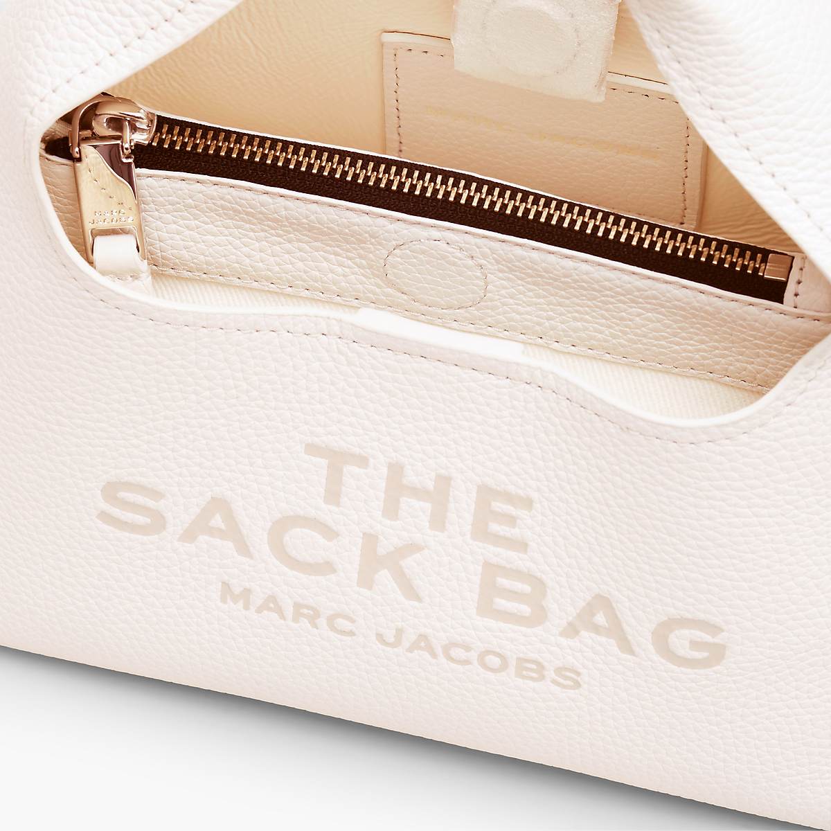 Marc Jacobs Mini Sack Axelväska Dam Vita | QYD-082567