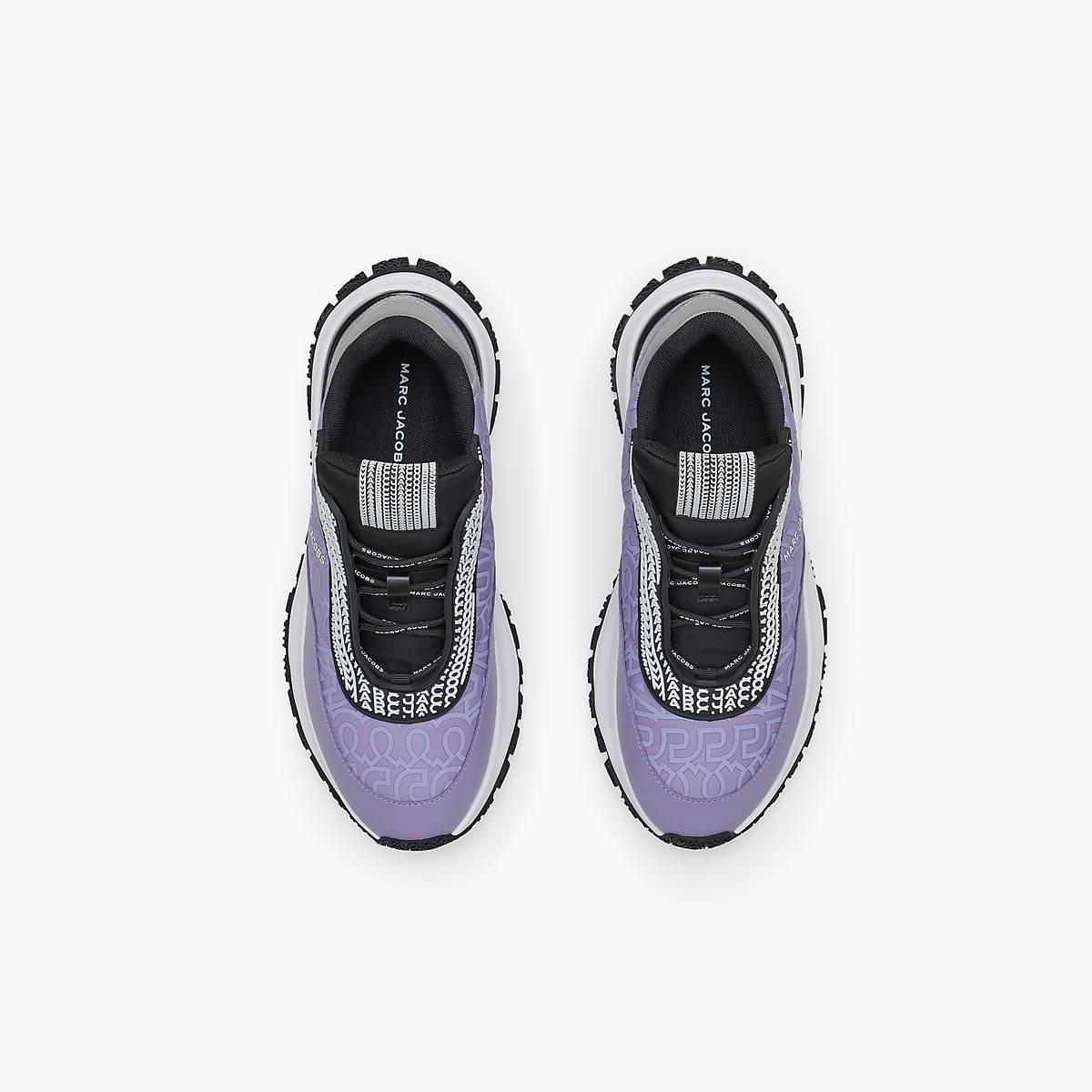 Marc Jacobs Monogram Lazy Runner Sneakers Dam Lila Olika Färger | TSL-438721