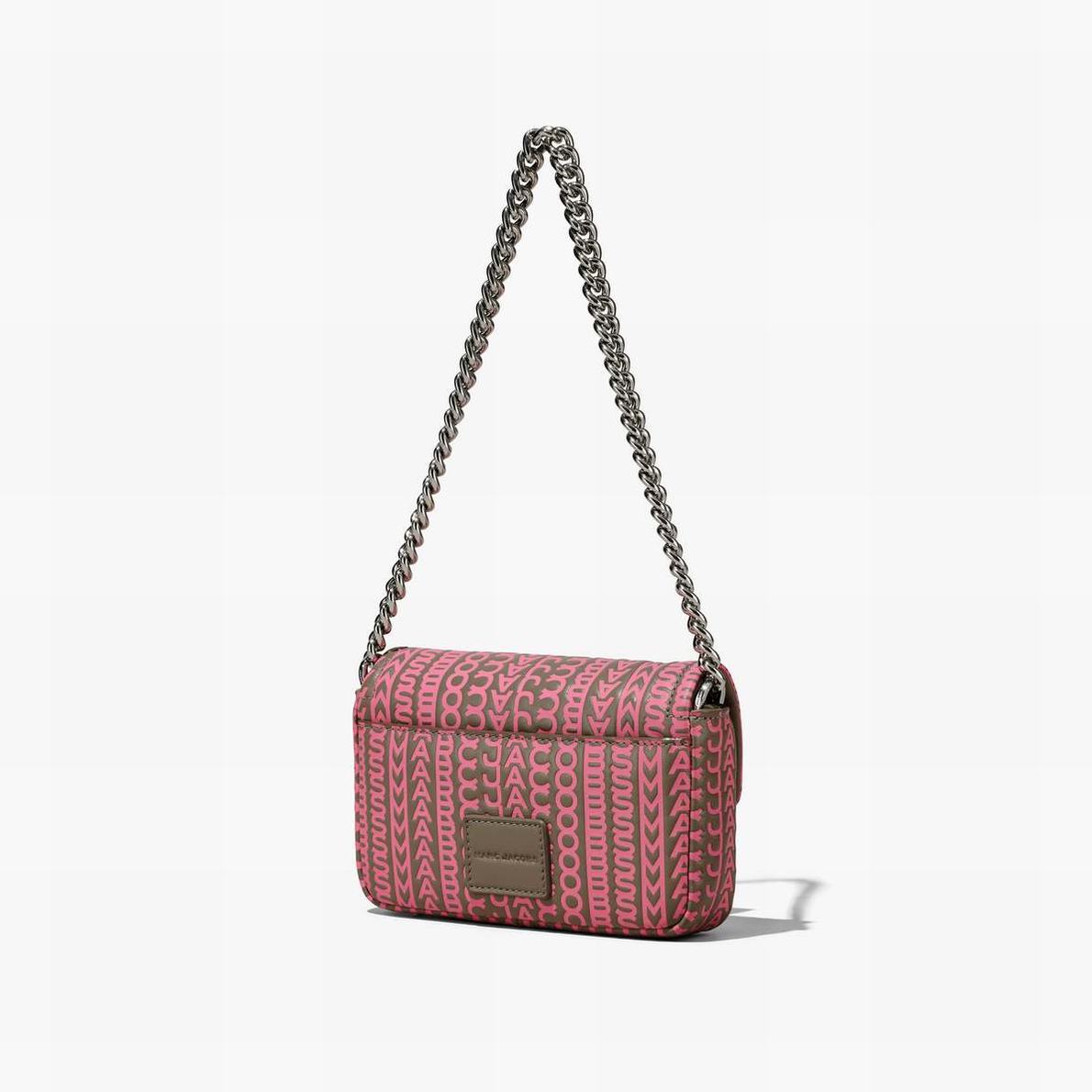 Marc Jacobs Monogram Leather J Marc Mini Axelväska Dam Rosa | YAT-406721