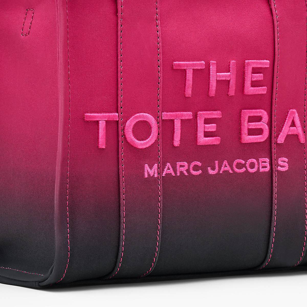 Marc Jacobs Ombré Coated Canvas Small Toteväska Dam Svarta Rosa | UGF-165842