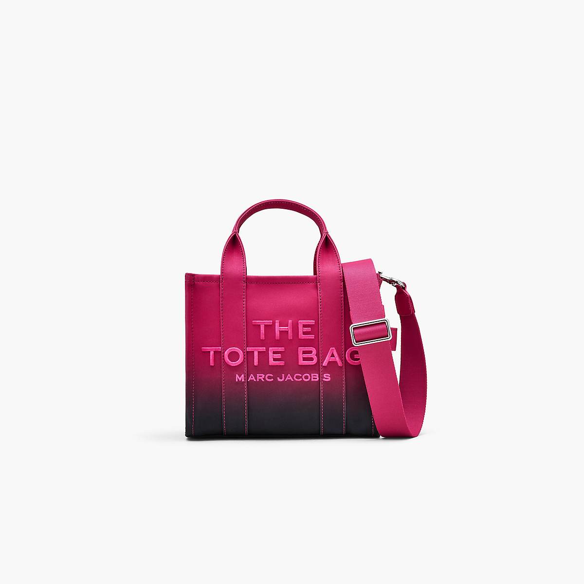 Marc Jacobs Ombré Coated Canvas Small Toteväska Dam Svarta Rosa | UGF-165842