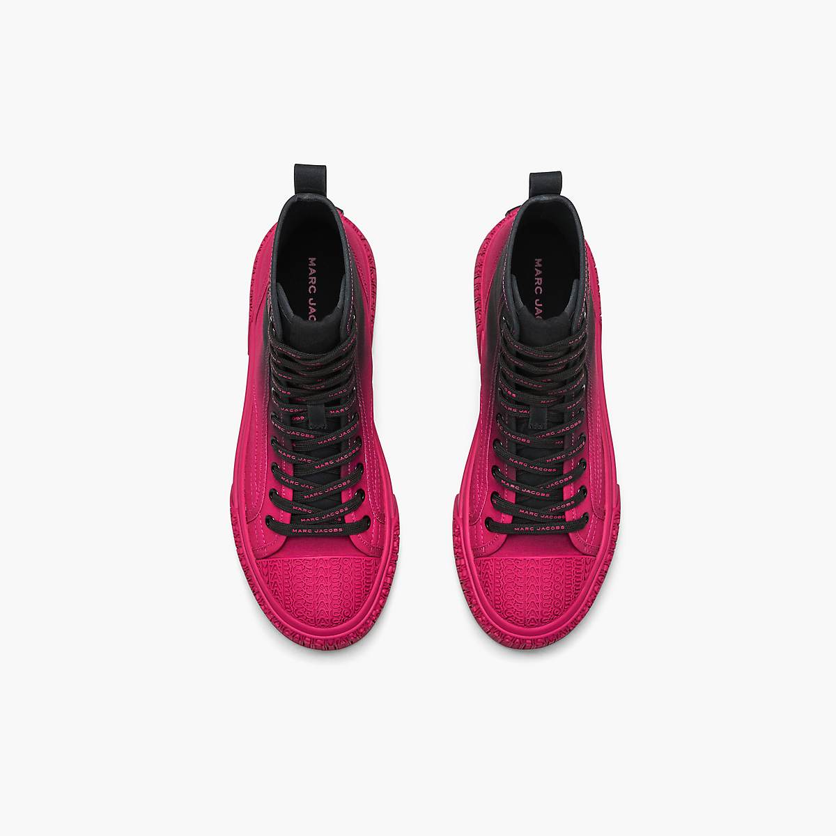 Marc Jacobs Ombré High Top Sneakers Dam Svarta Rosa | YNF-031628