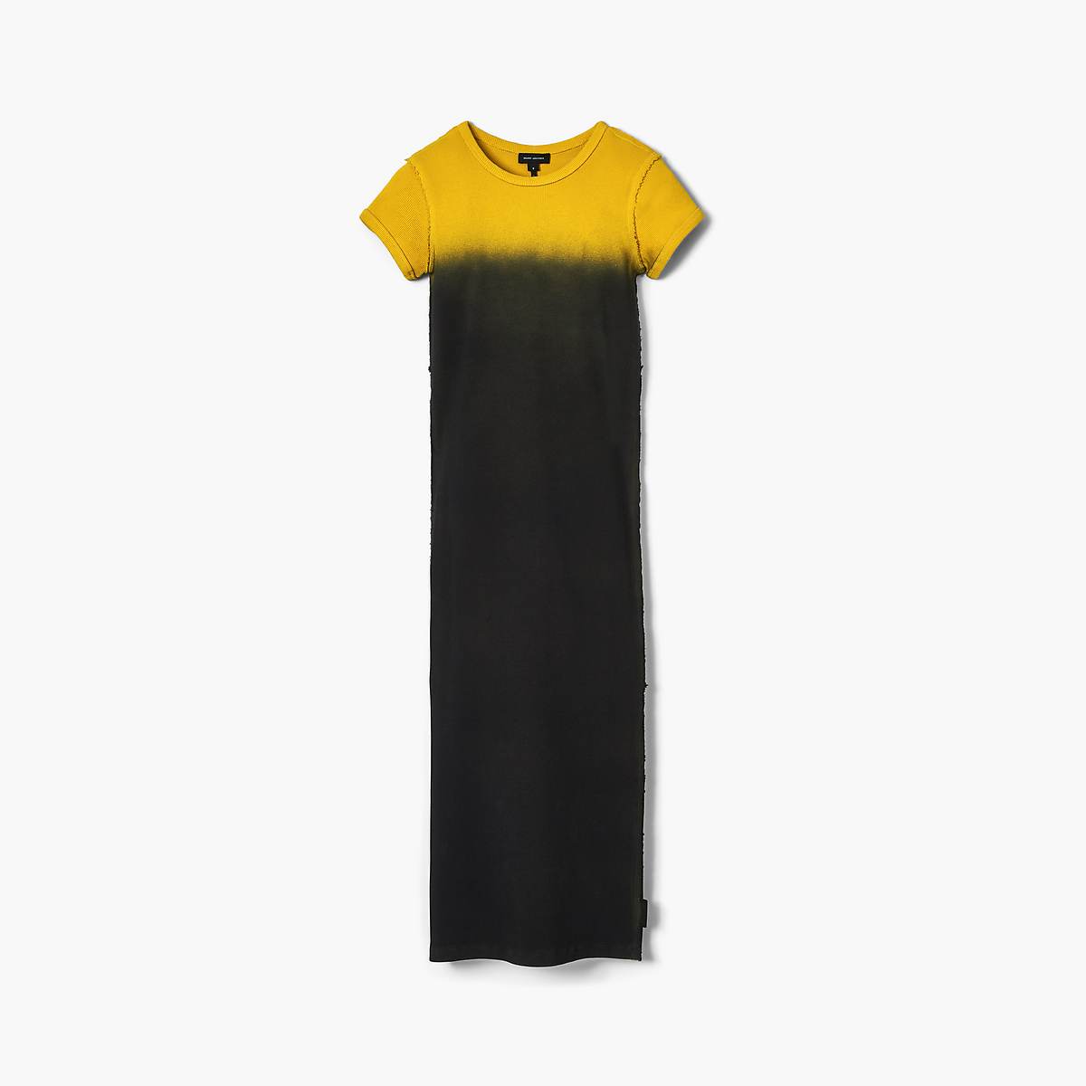 Marc Jacobs Ombré Spray Shrunken Tee Klänning Dam Svarta | ESH-734692