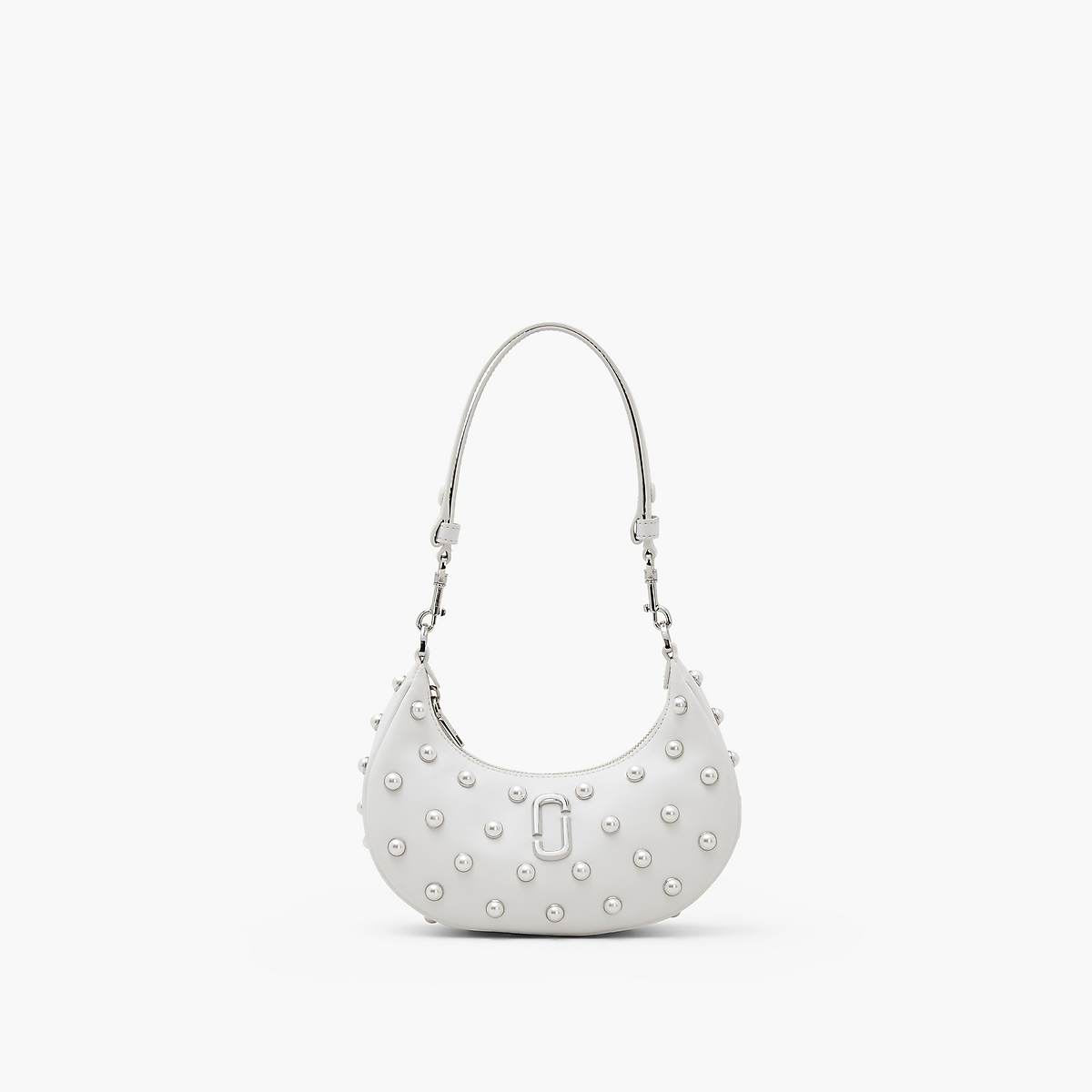 Marc Jacobs Pearl Small Curve Axelväska Dam Vita | LSE-179520