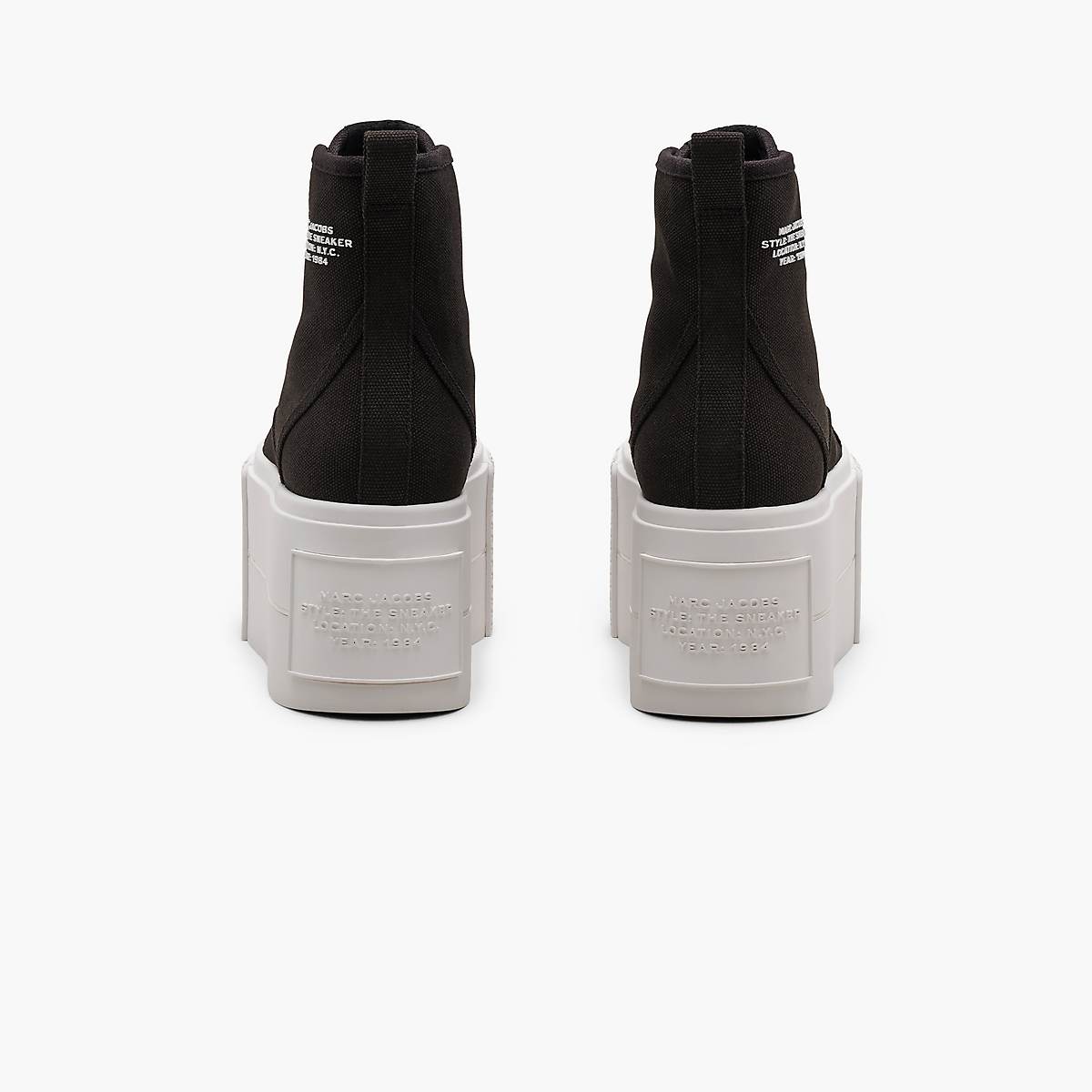 Marc Jacobs Platform High Top Sneakers Dam Svarta | FGK-038954