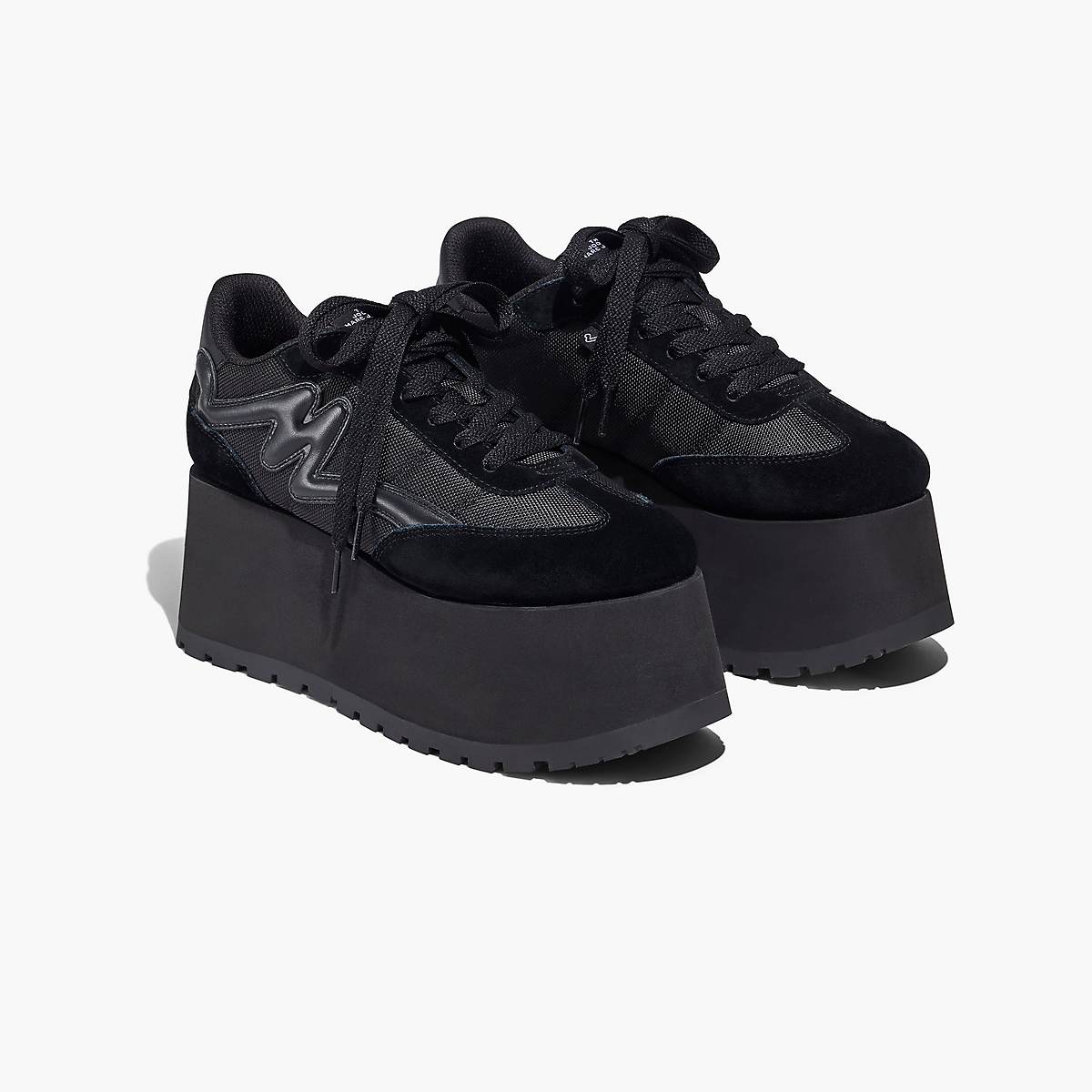 Marc Jacobs Platform Jogger Sneakers Dam Svarta | XND-674305