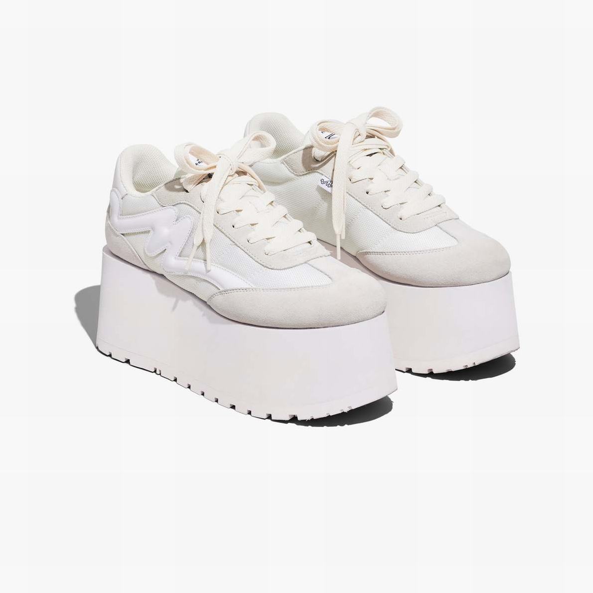 Marc Jacobs Platform Jogger Sneakers Dam Vita | UKL-046273