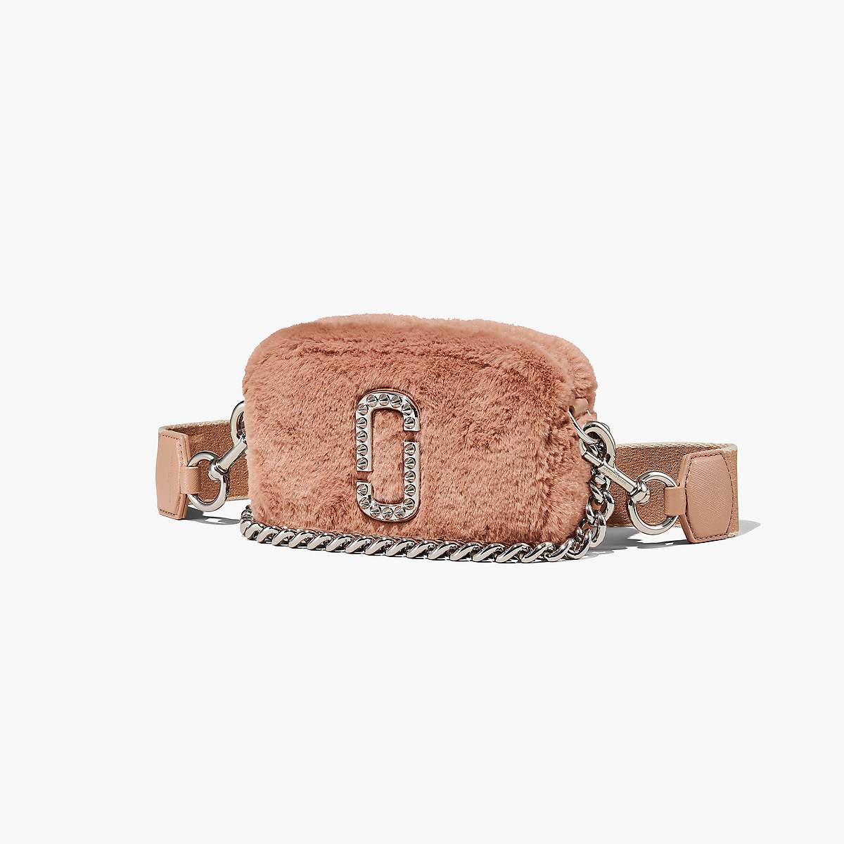 Marc Jacobs Plush Softshot Crossbody Väska Dam Rosa | SME-581673