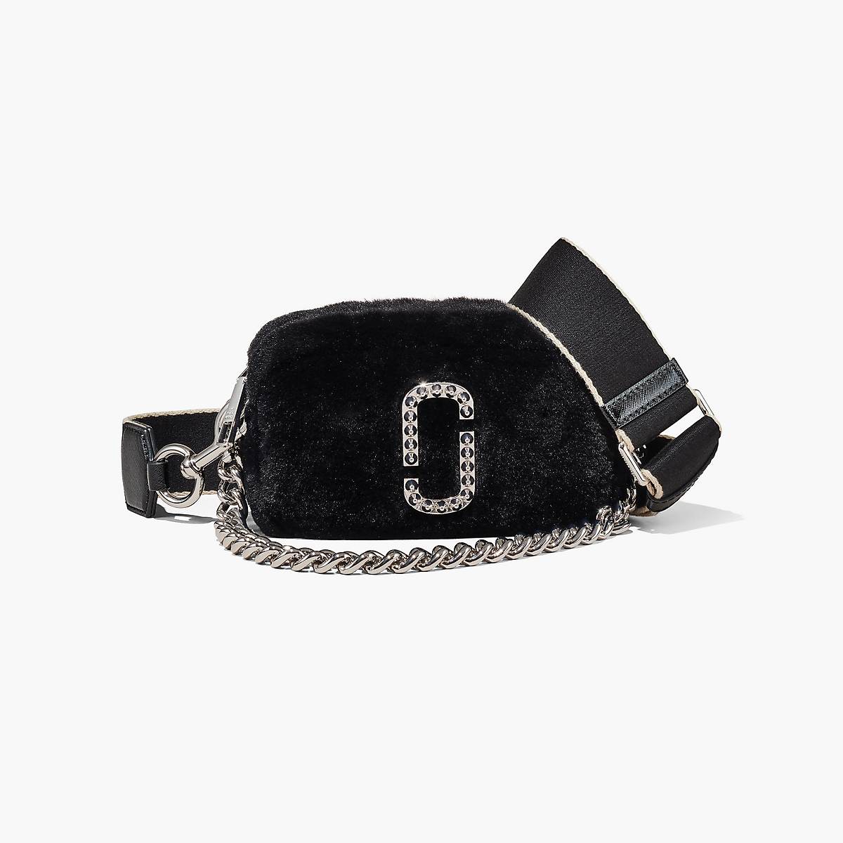 Marc Jacobs Plush Softshot Crossbody Väska Dam Svarta | UTH-147263