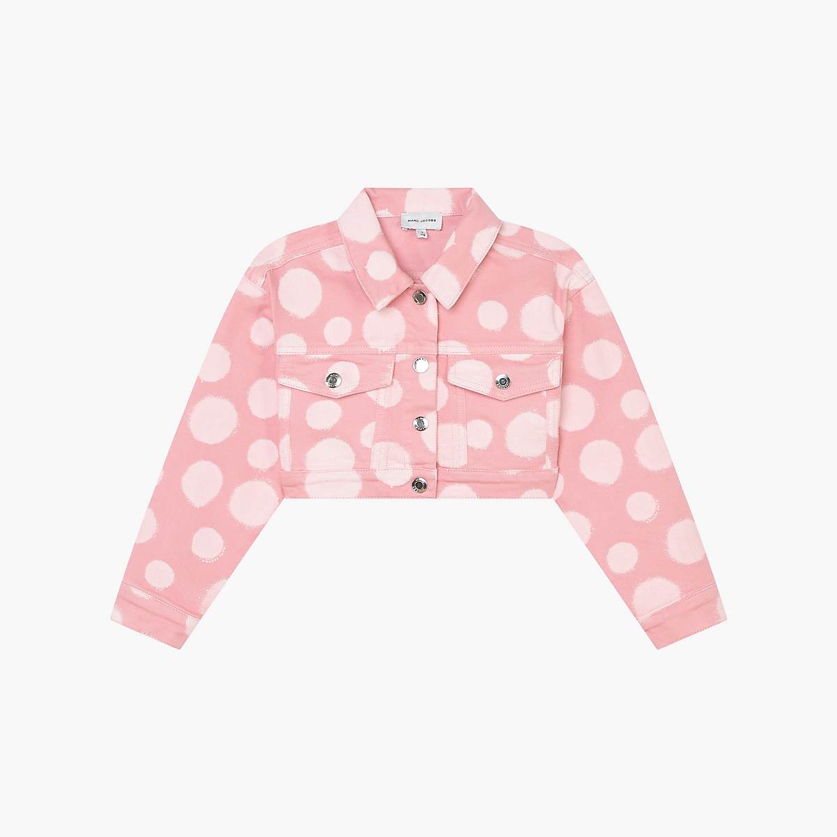 Marc Jacobs Polka Dot Cropped Jackor Barn Rosa | NTK-135798