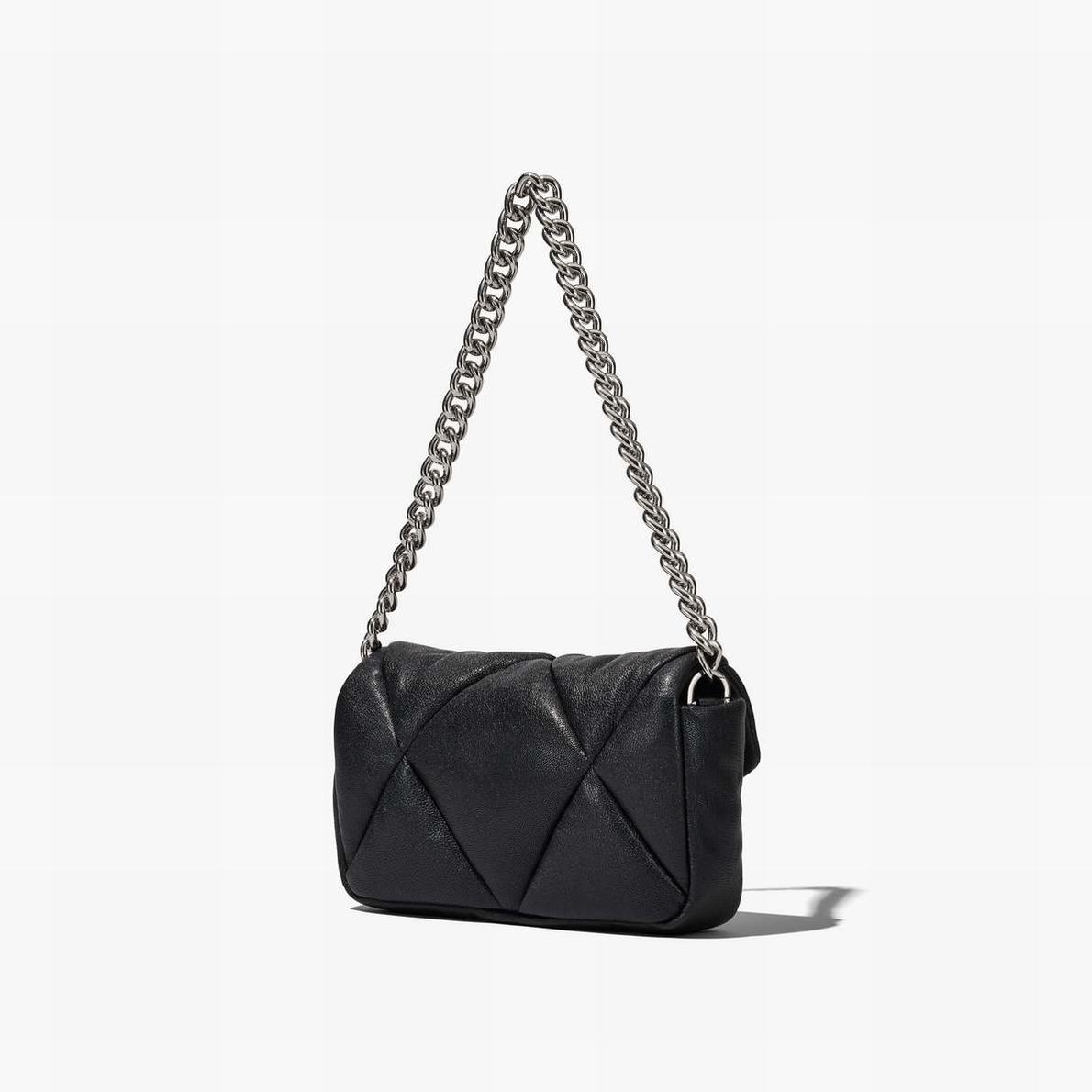 Marc Jacobs Puffy Diamond Quilted Axelväska Dam Svarta | TUN-795243