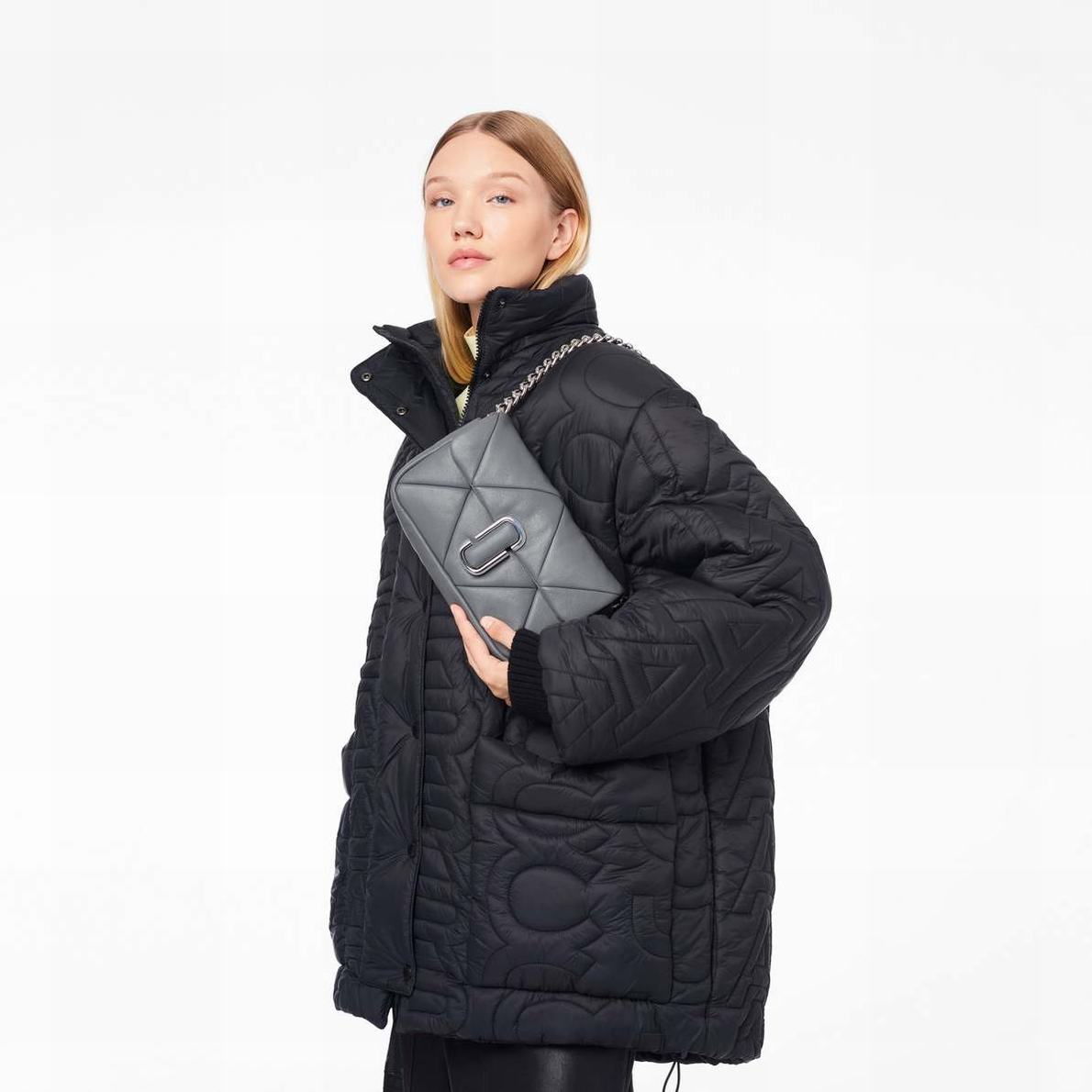 Marc Jacobs Puffy Diamond Quilted Axelväska Dam Grå | QDB-867032