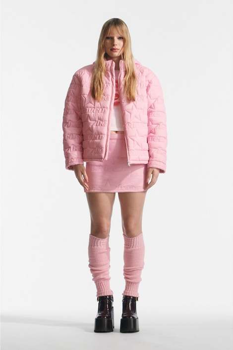 Marc Jacobs Puffy Heaven Quilted Jackor Dam Rosa | OZM-074581