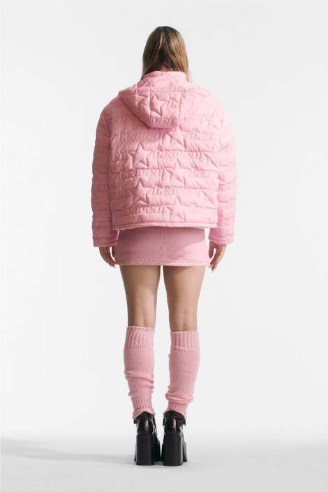 Marc Jacobs Puffy Heaven Quilted Jackor Dam Rosa | OZM-074581