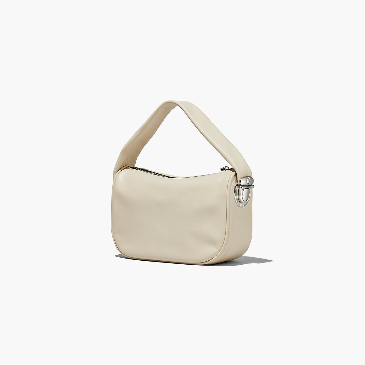 Marc Jacobs Pushlock Mini Hobo Axelväska Dam Vita | DUM-894671