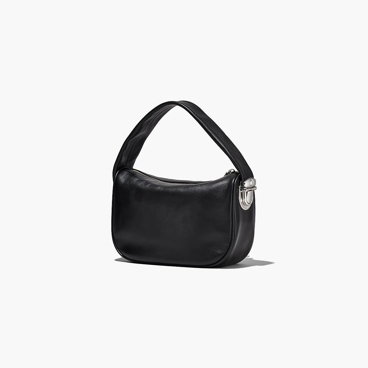 Marc Jacobs Pushlock Mini Hobo Axelväska Dam Svarta | YVH-805614