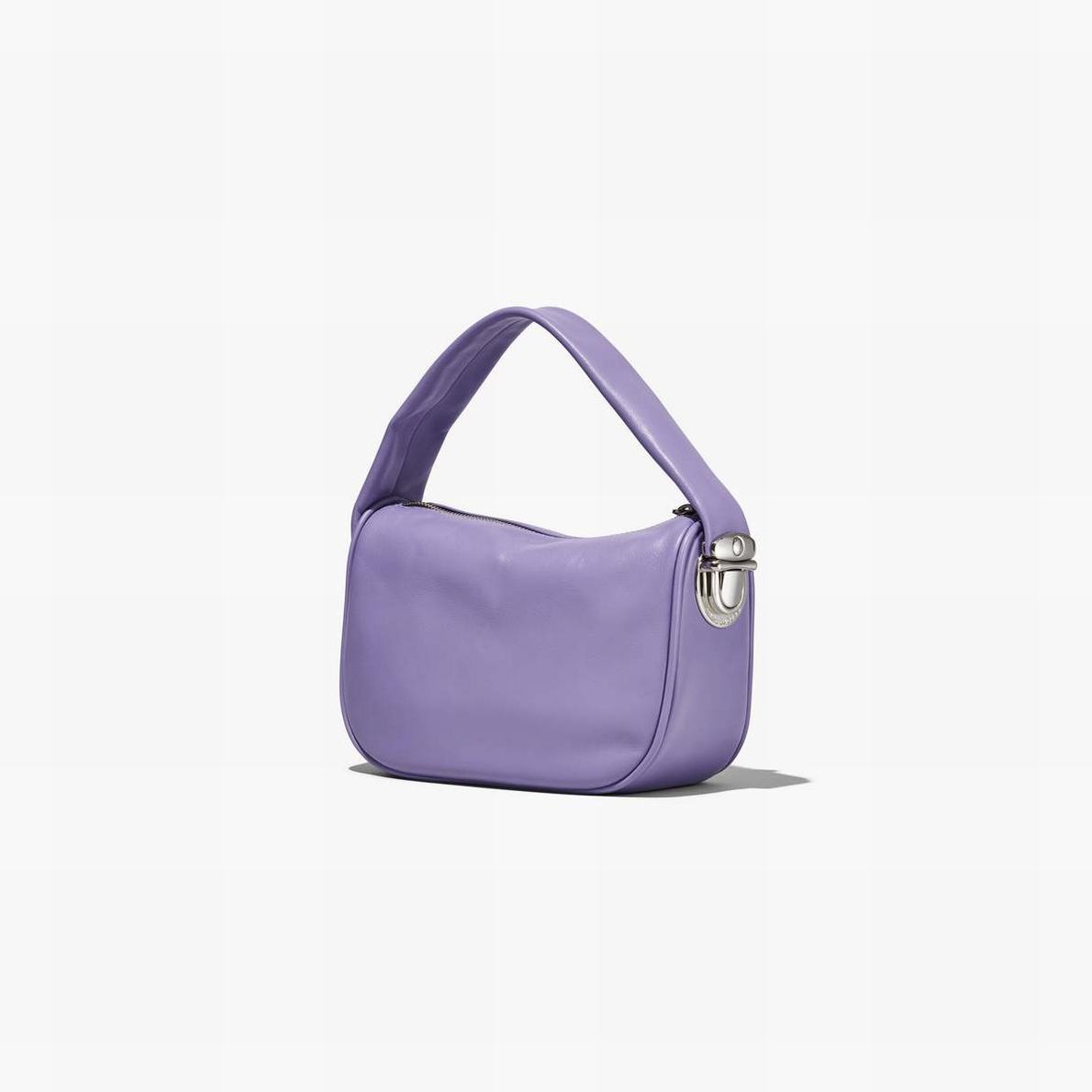 Marc Jacobs Pushlock Mini Hobo Axelväska Dam Lila | ETD-091467