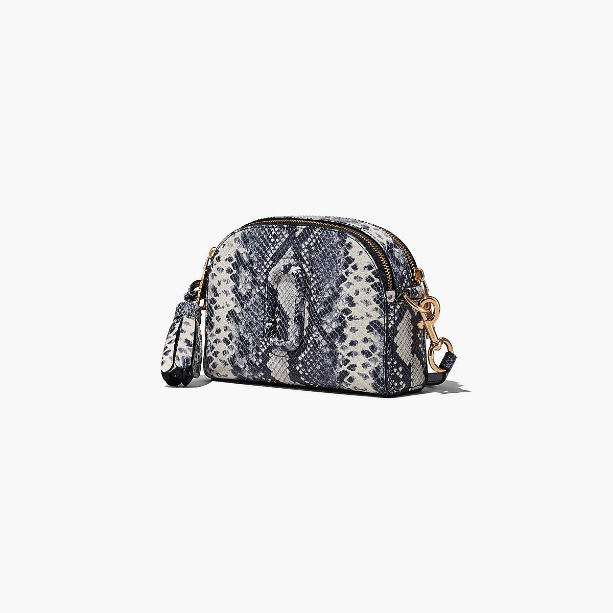 Marc Jacobs Python-Embossed Shutter Crossbody Väska Dam Vita Olika Färger | FVX-571964