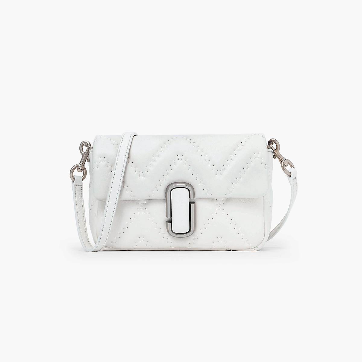 Marc Jacobs Quilted Leather J Marc Axelväska Dam Vita | YFI-681243