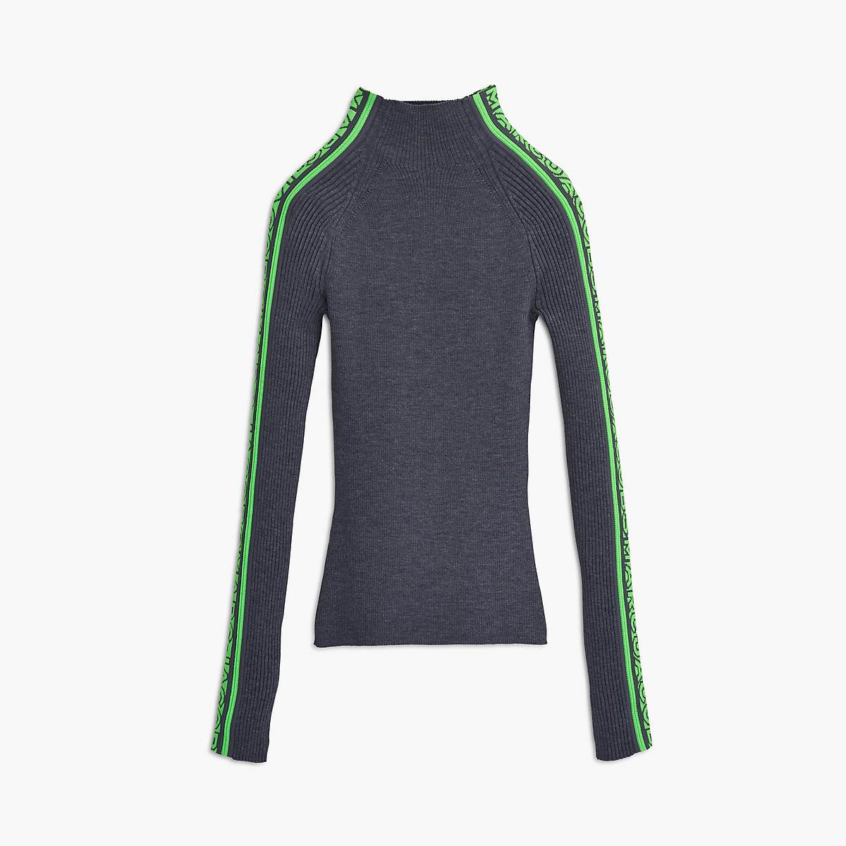 Marc Jacobs Raglan Logo Mockneck Blast Dam Grå | BOD-408316