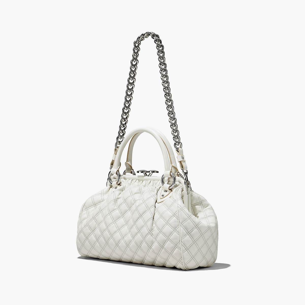 Marc Jacobs Re-Edition Quilted Leather Stam Toteväska Dam Vita | UJF-581093