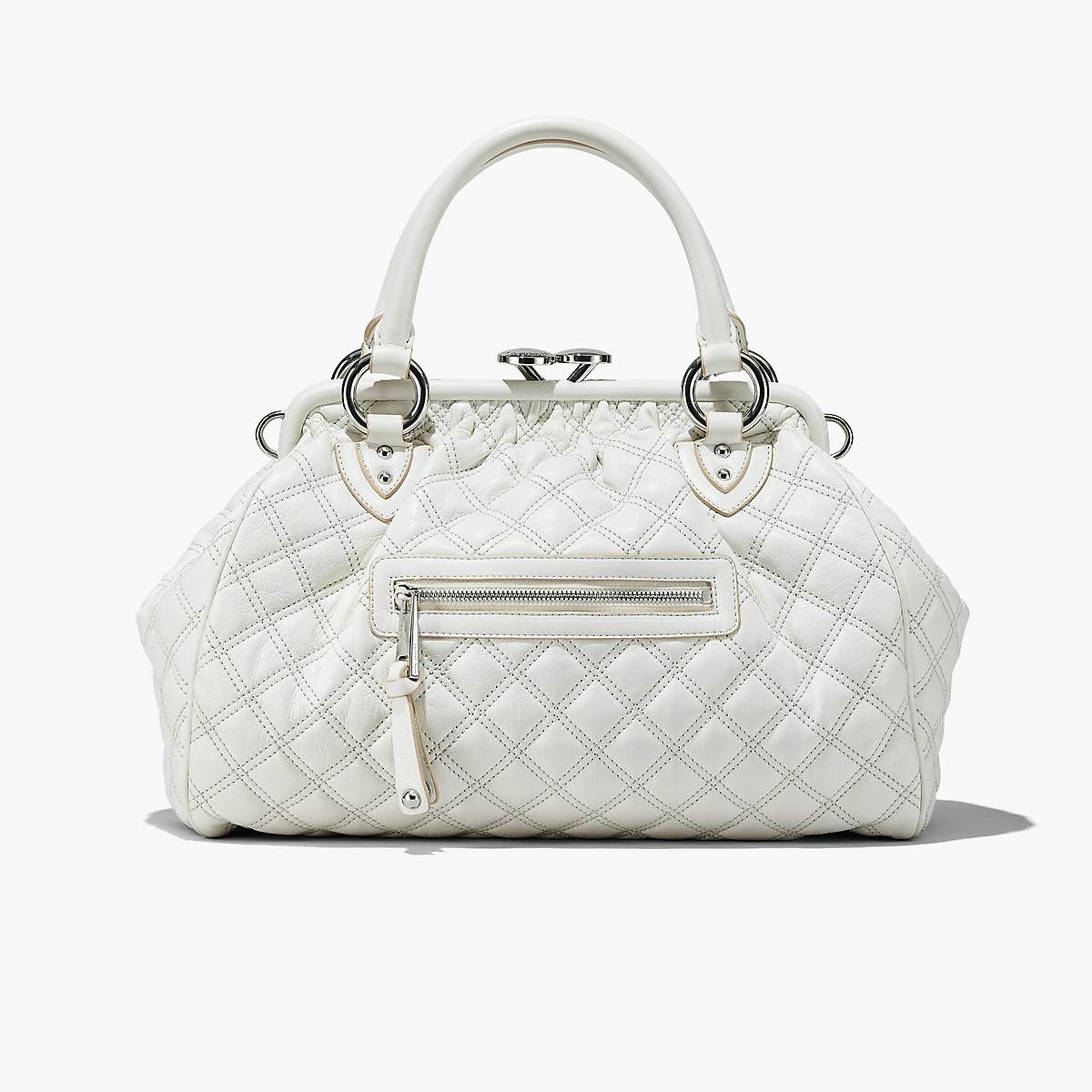 Marc Jacobs Re-Edition Quilted Leather Stam Toteväska Dam Vita | UJF-581093