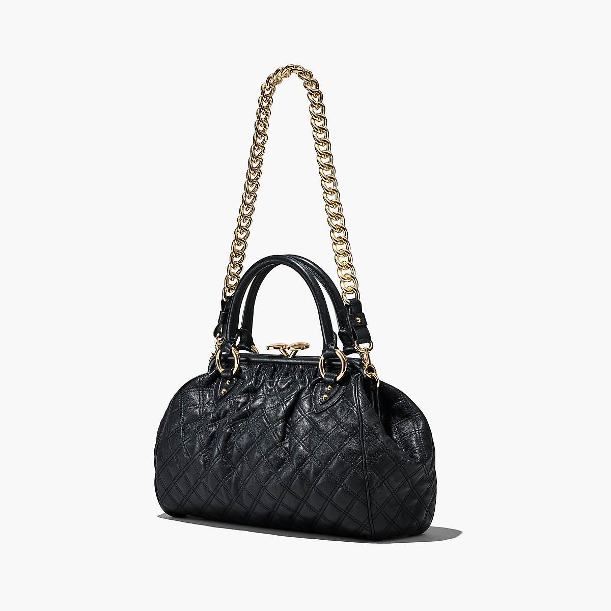 Marc Jacobs Re-Edition Quilted Leather Stam Toteväska Dam Svarta | MSI-462753