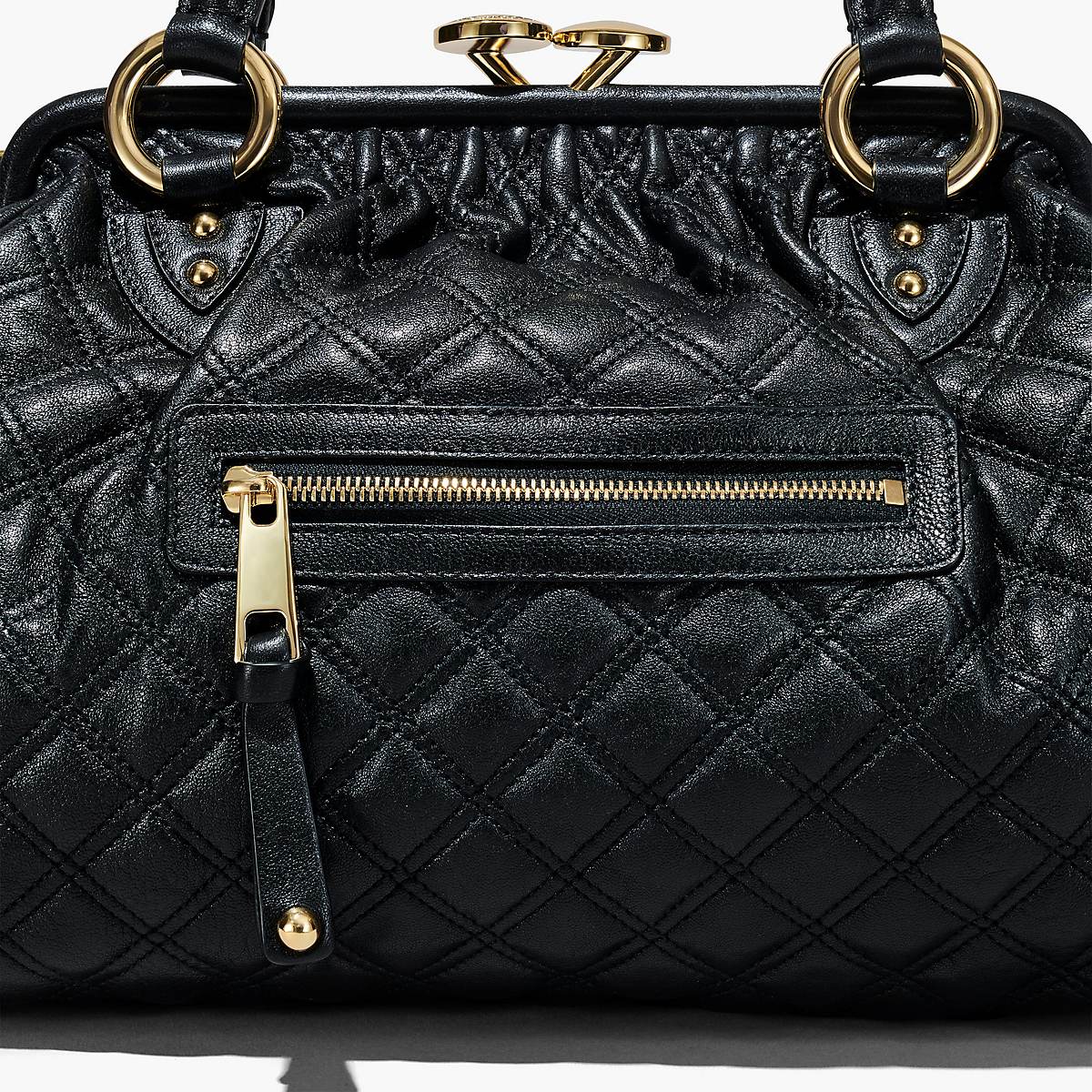 Marc Jacobs Re-Edition Quilted Leather Stam Toteväska Dam Svarta | MSI-462753