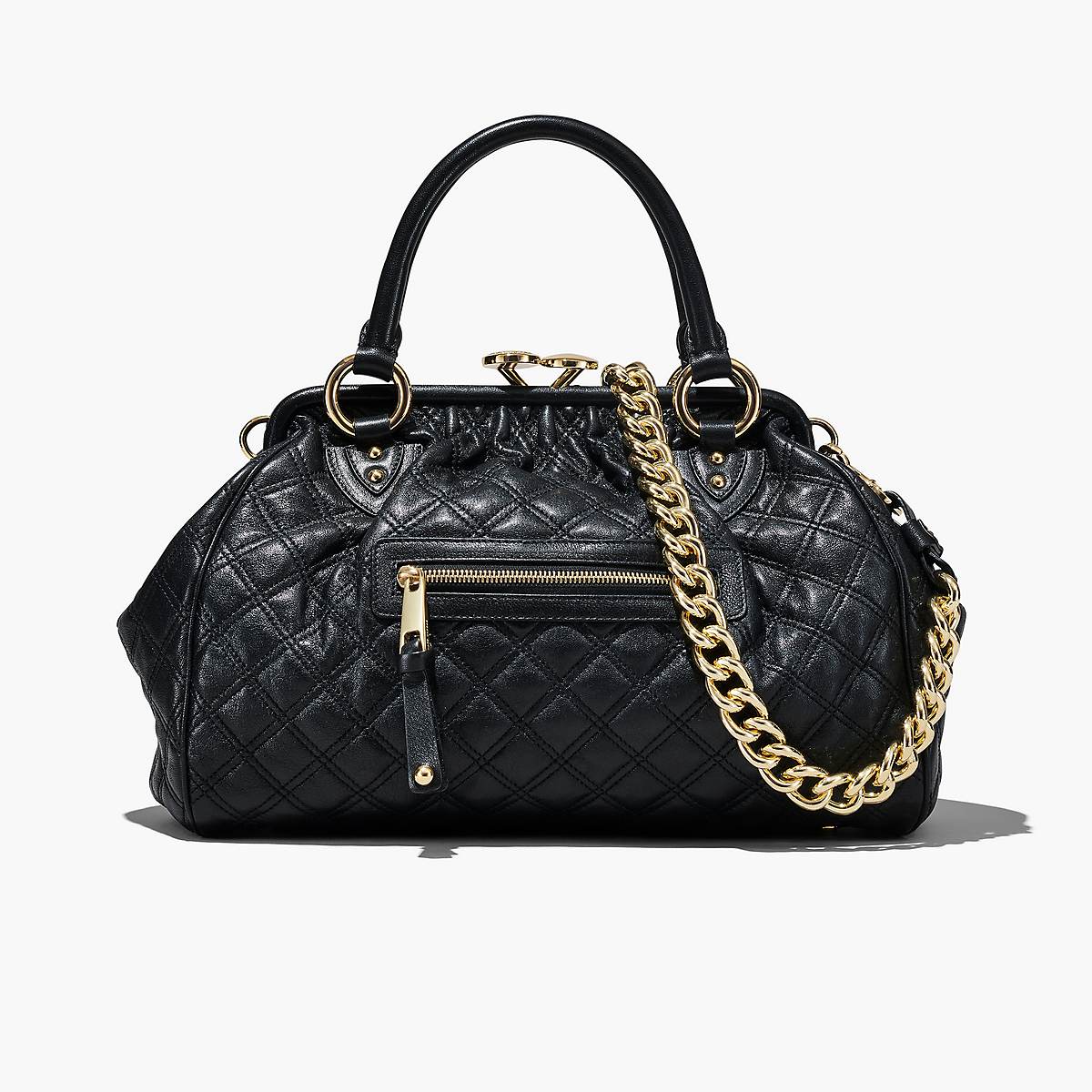 Marc Jacobs Re-Edition Quilted Leather Stam Toteväska Dam Svarta | MSI-462753