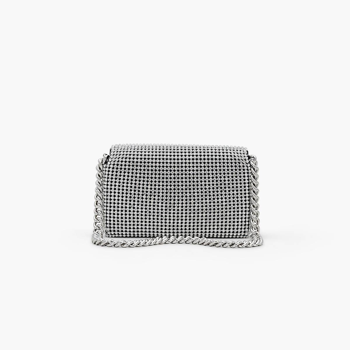 Marc Jacobs Rhinestone J Marc Mini Axelväska Dam Silver | WRO-968547