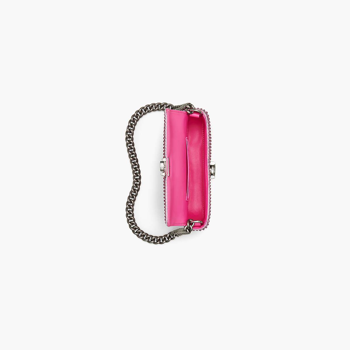 Marc Jacobs Rhinestone J Marc Mini Axelväska Dam Rosa | RPT-709314