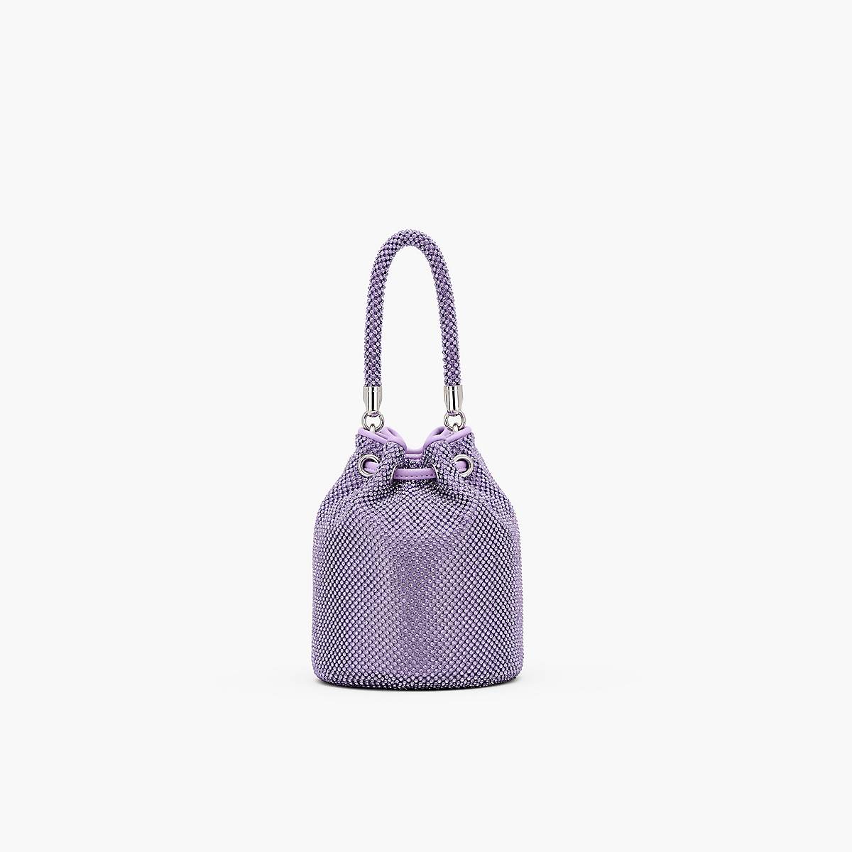 Marc Jacobs Rhinestone Mini Bucket Väska Dam Lila | EVB-102763