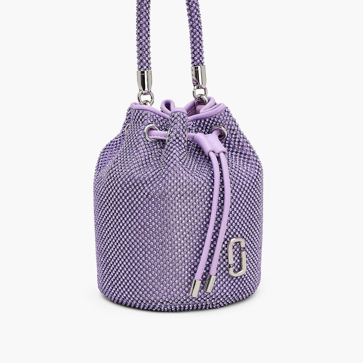 Marc Jacobs Rhinestone Mini Bucket Väska Dam Lila | EVB-102763