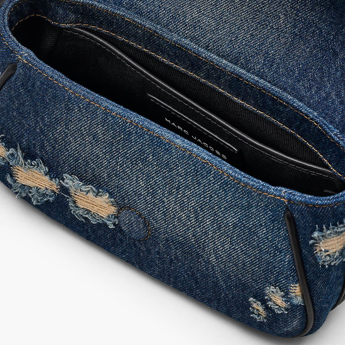 Marc Jacobs Rip and Repair Denim Clover Axelväska Dam Indigo | MFT-578692