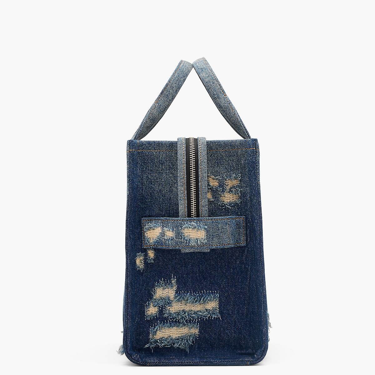 Marc Jacobs Rip and Repair Denim Medium Toteväska Dam Indigo | AZR-372189