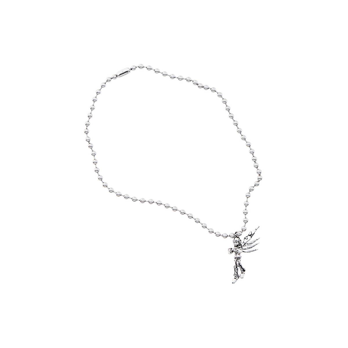 Marc Jacobs Robot Girl Pendant Smycken Dam Silver | IVU-375268