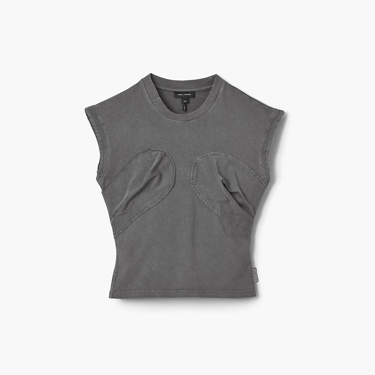 Marc Jacobs Seamed Up Tee T-Shirt Dam Grå | MXO-247158