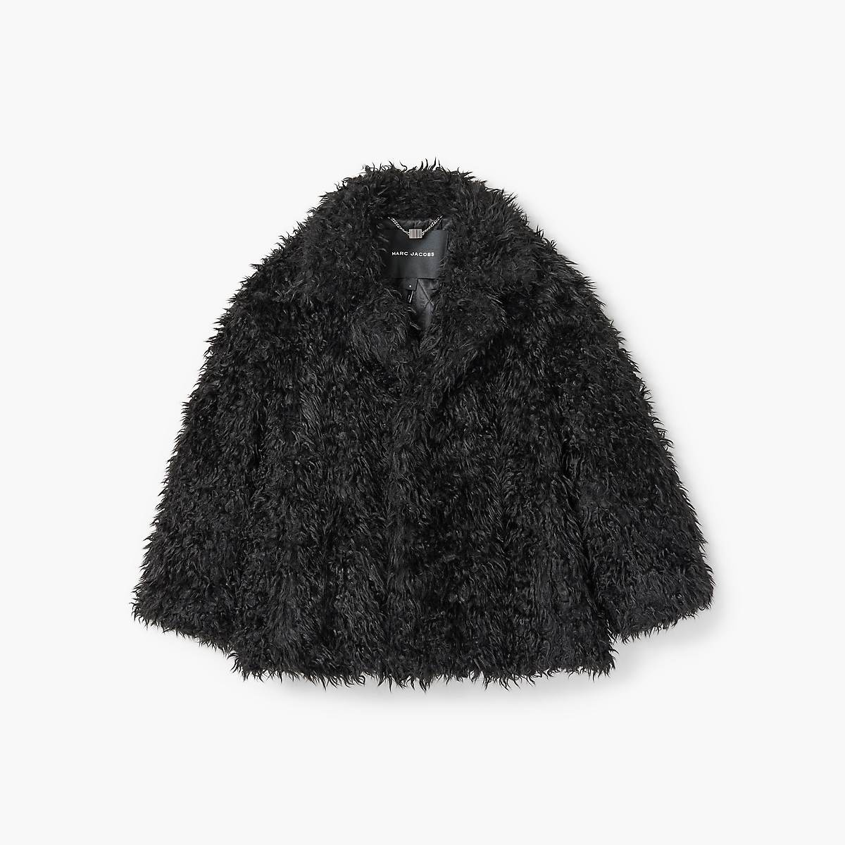 Marc Jacobs Shaggy Faux Fur Lady Jackor Dam Svarta | AUV-024863