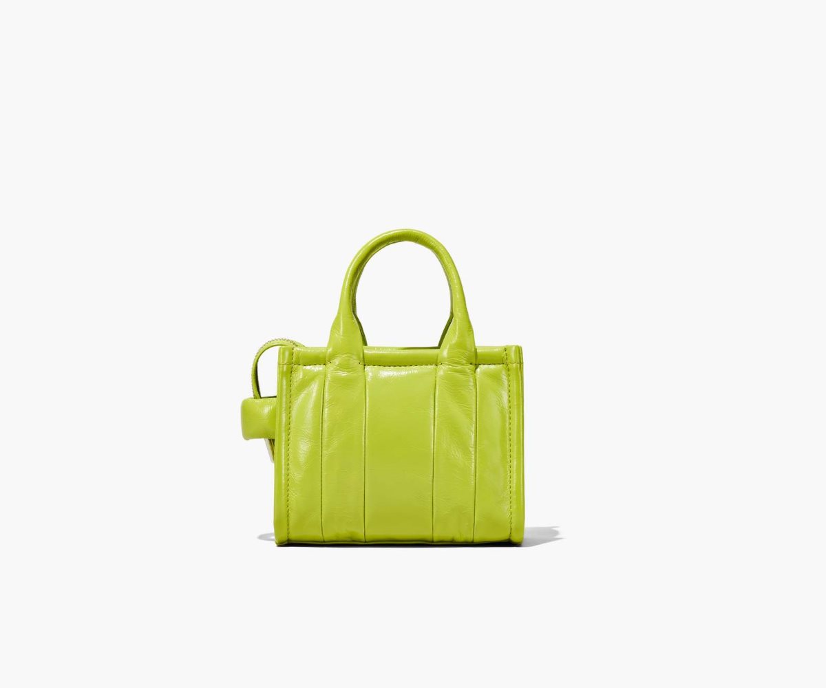 Marc Jacobs Shiny Crinkle Micro Toteväska Dam Gröna | LZO-201754