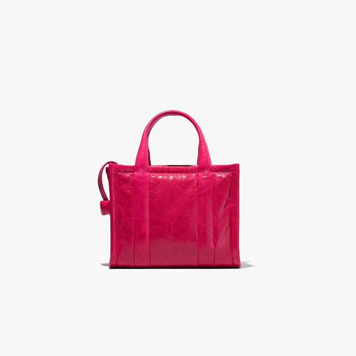 Marc Jacobs Shiny Crinkle Mini Toteväska Dam Röda | XOV-169804